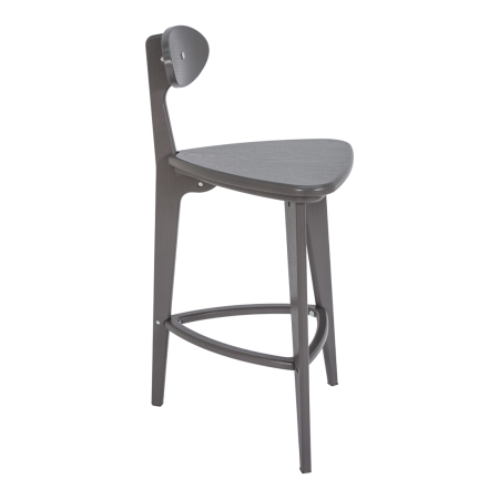 Полубарный стул 3 прямые ноги